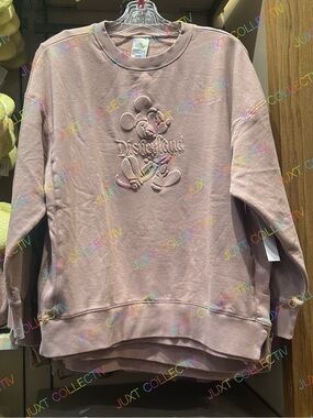 Disneyland Mickey Mouse Chocolate Sweater NWT